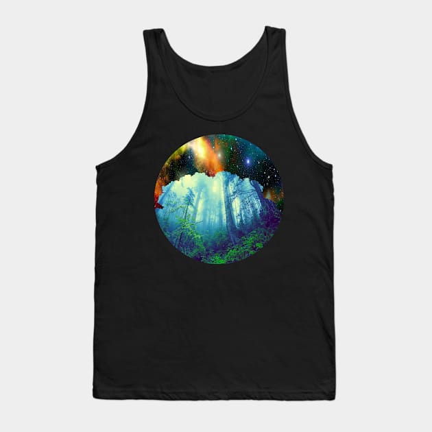Cosmic Wood Tank Top by AnEldritchDreamGames